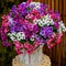 16-Bundle Artificial Pansy Flowers – UV-Resistant, No-Fade Faux Plants for Outdoor and Indoor Decor, Garden, Porch, Patio, and Home